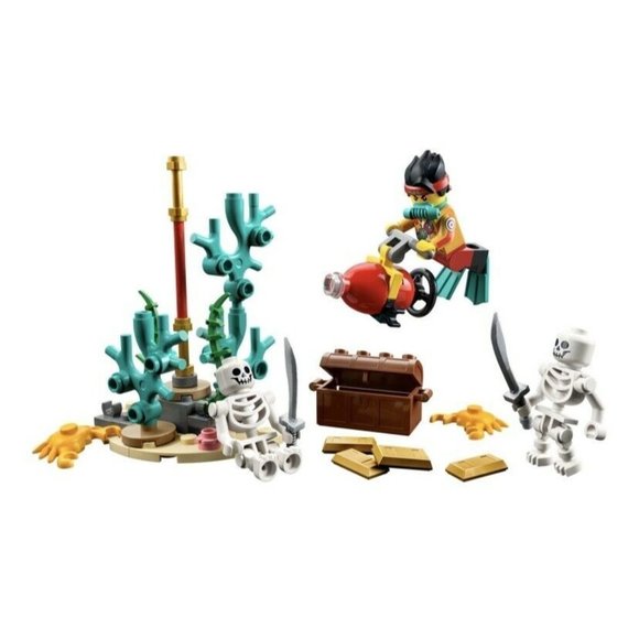 LEGO 30562 Monkie Kid’s Underwater Journey 57 Pieces MONKIE KID New Sealed - Picture 1 of 4